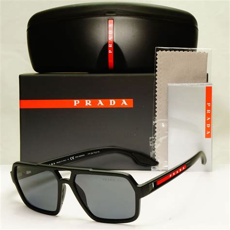 prada sunglasses mens polarised|prada sunglasses men rimless.